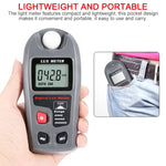 MT-30 LCD便攜式數字光照度計，適用工廠/學校/家庭多場合，量程：0.1-200,000勒克斯，MT-30