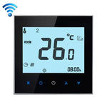 BHT-1000-GB-WIFI 16A負載電子加熱型觸控LCD數字WiFi加熱室溫控器帶感應器，顯示時鐘/溫度/時段/時間/星期/加熱等，BHT-1000 16A（黑色），BHT-1000 16A（白色）