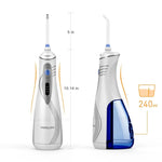 Waterpulse V400Plus可充電USB無線牙齒沖洗器，V400Plus，插頭：英國