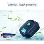 SOBO SB-988 12W四出口可調流量靜音水族箱空氣泵魚缸增氧泵，SOBO SB-988