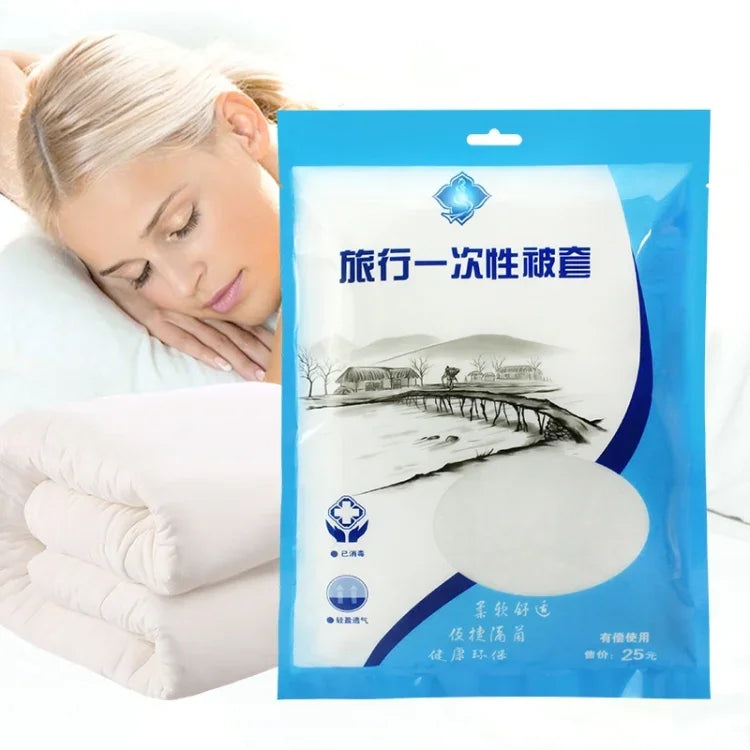 一次性旅行酒店加厚健康減少感染被單，尺寸：2*2.2米，尺寸：2*2.2米被單