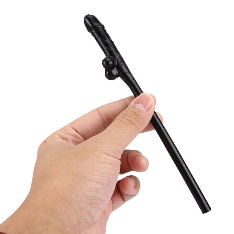 10個Dicky吸管，長度：約19cm，Dicky吸管（黑色）
