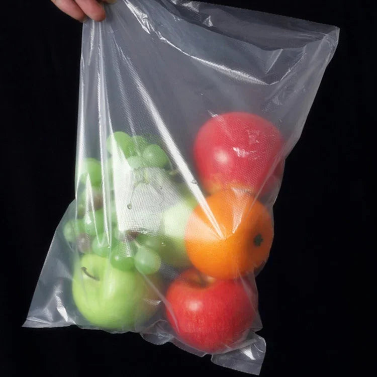 卷裝食品儲存袋廚房保鮮袋食品保鮮袋穀物袋PE袋，尺寸：30*40cm，尺寸：30*40cm