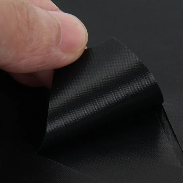 燃氣爐面超薄纖維材質爐灶保護清潔墊，尺寸：27*27cm，0.08mm（銀色），0.08mm