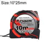 Aoben 可伸縮捲尺便攜拉尺迷你捲尺，長度：10m 寬度：25mm，長度：10m 寬度：25mm