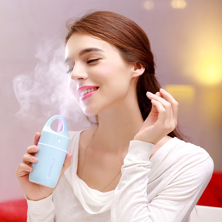 1.5W - 2W 175ml迷你便攜USB負離子加濕器美容補水儀帶彩色LED燈