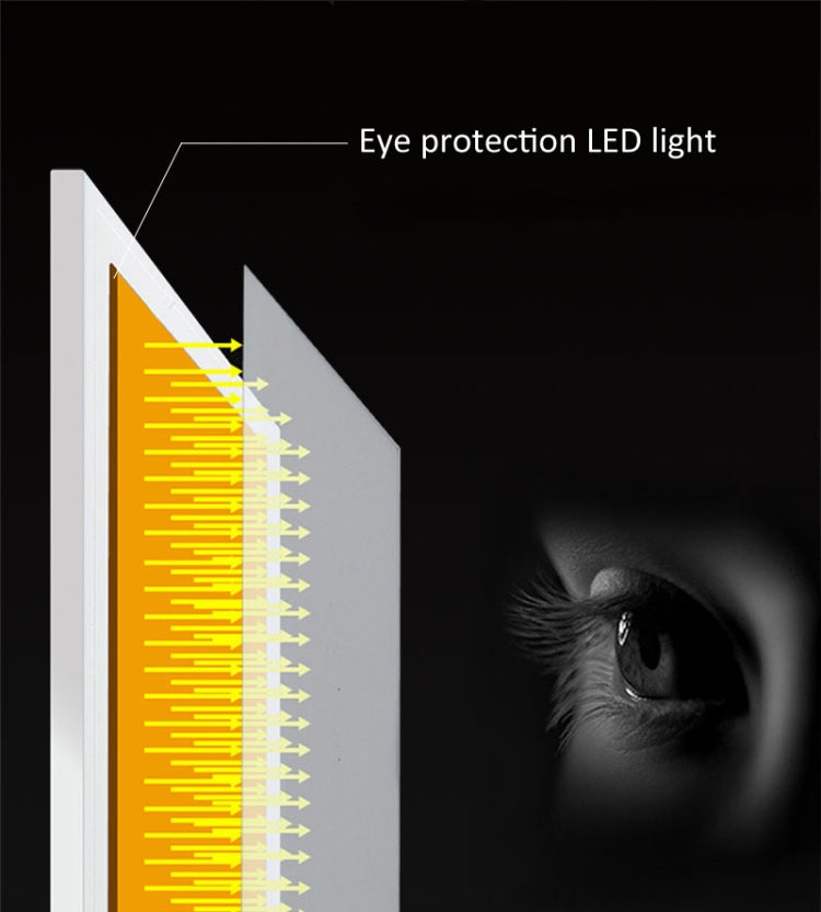 A4 尺寸 5W 5V LED 三段亮度可調壓克力描圖板 動漫素描繪圖板，附USB線與插頭，尺寸：240x360x5mm