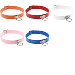 2 件組原宿龐克風鉚釘心形鎖項圈時尚潮流皮革項鍊，隨機顏色發貨，MDXQ