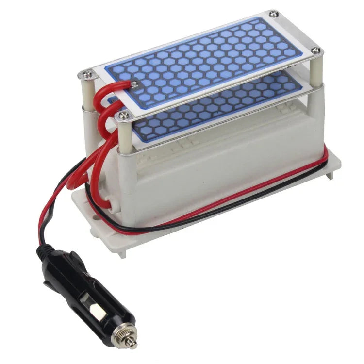 直流12V 10G消毒殺菌除臭高溫陶瓷板一體化臭氧發生器，直流12V 10G