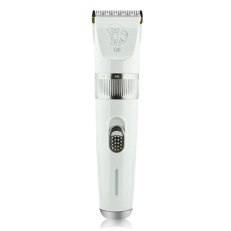 Q6 USB 充電電動寵物剃毛器，帶四個梳子，Q6 剃毛器