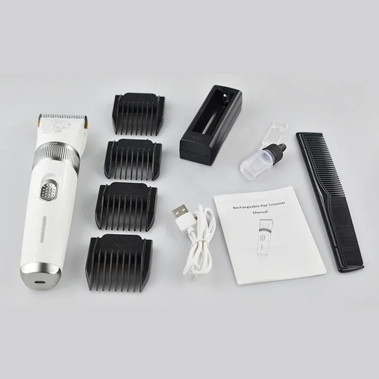 Q6 USB Charging Electric Pet Shaver with Four Combs, Q6 Shaver