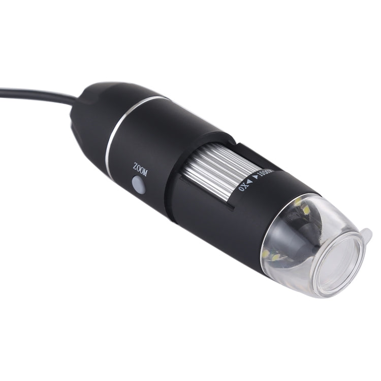 USB 放大鏡 HD 0.3MP 影像感測器 2560x1920P USB 數位顯微鏡，配備 8 顆 LED 與專業支架