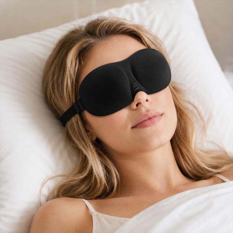 3D 便攜遮光睡眠輔助眼罩，女性可愛款