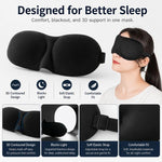 3D 便攜遮光睡眠輔助眼罩，女性可愛款