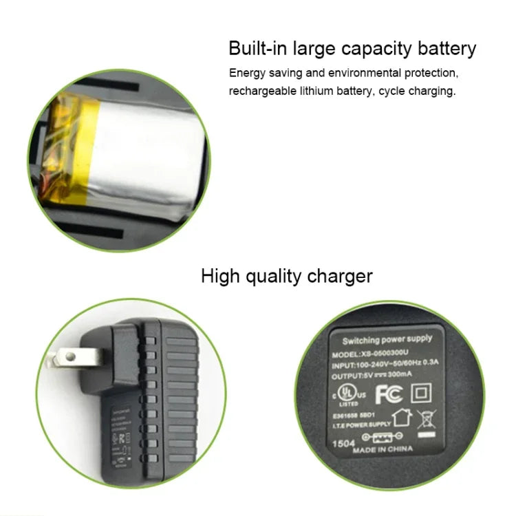 自動防吠項圈寵物訓練控制系統 + 電擊 PU 皮革項圈 適用狗，PD525