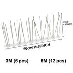 5個/套鳥類驅趕器50厘米不銹鋼釘鳥刺SK411，5個