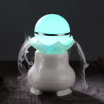 4W USB 充電夜光珍珠超聲波香薰加濕器，帶 LED 彩色燈，適用於家用/辦公，水箱容量：95ml，DC 5V