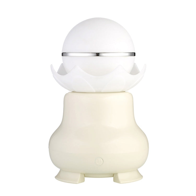 4W USB 充電夜光珍珠超聲波香薰加濕器，帶 LED 彩色燈，適用於家用/辦公，水箱容量：95ml，DC 5V