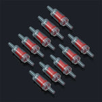 10 個魚缸氣泵用直通止回閥，接口：4mm，4mm