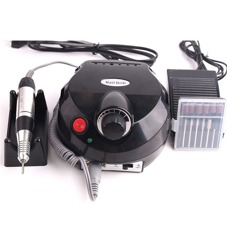 指甲10W 220V 電動磨機 25000轉，歐規插頭