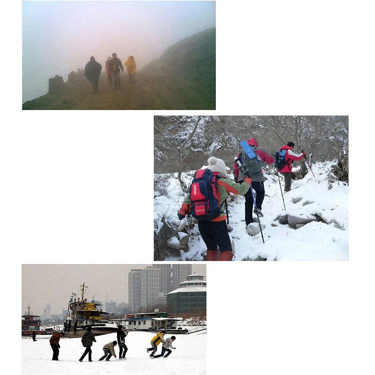 一雙19齒防滑冰爪徒步登山鏈鞋套，尺寸：M，19齒尺寸：M（黑色），19齒尺寸：M（橙色）