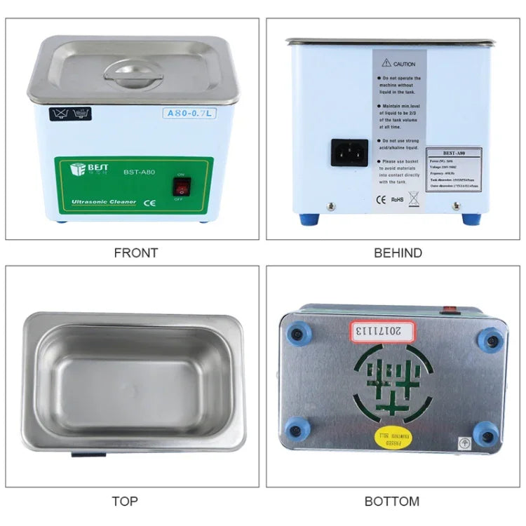 BEST-A80 0.7L超聲波洗衣機（電壓220V），BEST-A80 0.7L