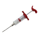 創意廚房工具調味注射器火雞針燒烤醬注射器烹飪工具，塑料醃料注射器