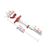 創意廚房工具調味注射器火雞針燒烤醬注射器烹飪工具，塑料醃料注射器