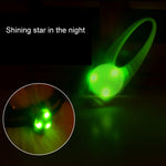 LED夜燈寵物安全頸圈 矽膠吊飾