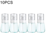 10 件便攜可重填塑膠細霧香水噴霧瓶 透明空噴霧瓶，30ml，30ml