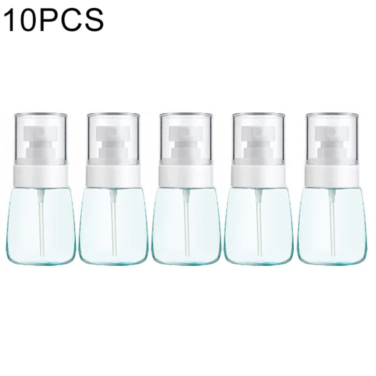 10 件便攜可重填塑膠細霧香水噴霧瓶 透明空噴霧瓶，30ml，30ml