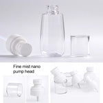 10 件便攜可重填塑膠細霧香水噴霧瓶 透明空噴霧瓶，60ml，60ml