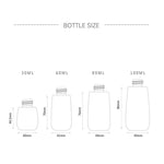 10 件便攜可重填塑膠細霧香水噴霧瓶 透明空噴霧瓶，60ml，60ml