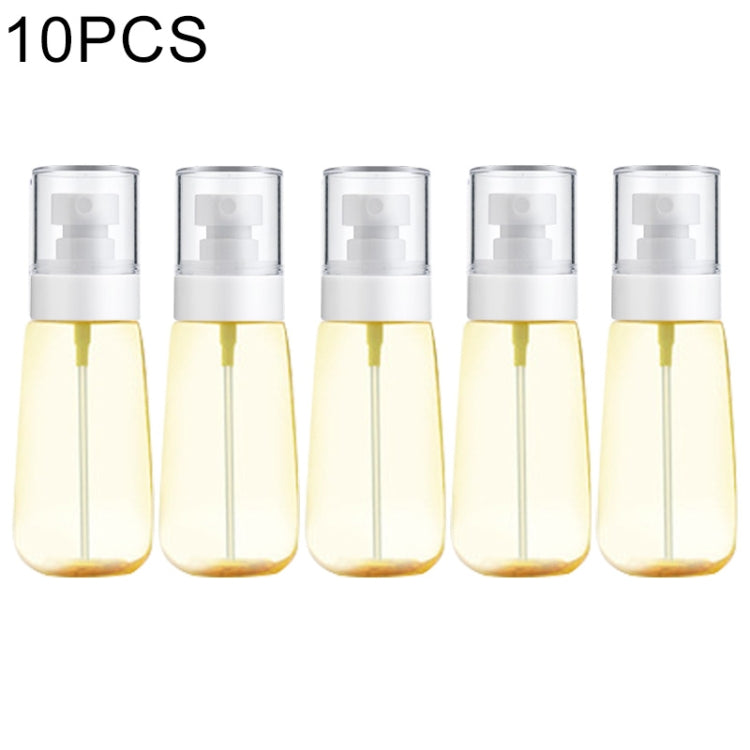 10 件便攜可重填塑膠細霧香水噴霧瓶 透明空噴霧瓶，60ml，60ml