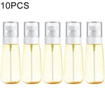 10 件便攜可重填塑膠細霧香水噴霧瓶 透明空噴霧瓶，100ml，100ml