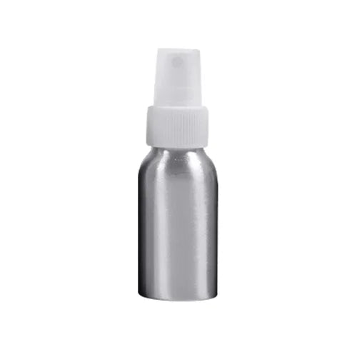 可重填玻璃細霧噴霧瓶 鋁瓶，50ml，50ml