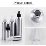 可重填玻璃細霧噴霧瓶 鋁瓶，100ml，100ml