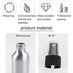可重填玻璃細霧噴霧瓶 鋁瓶，100ml，100ml