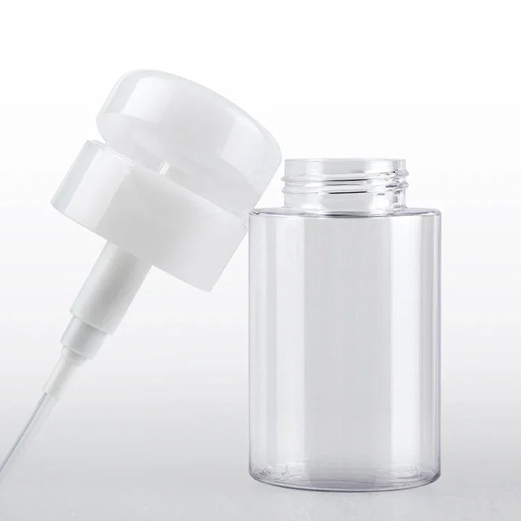 便攜液體按壓泵分配瓶 空塑料瓶容器，150ml，150ml