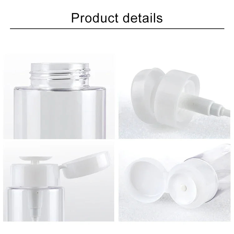 便攜液體按壓泵分配瓶 空塑料瓶容器，150ml，150ml