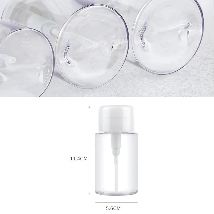 便攜液體按壓泵分配瓶 空塑料瓶容器，150ml，150ml