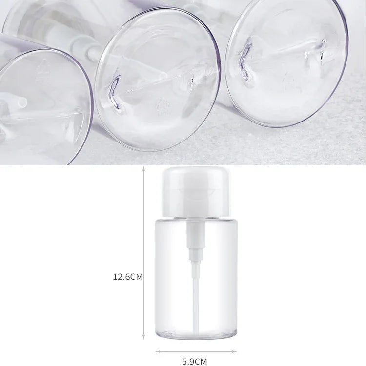 液體按壓泵分配瓶 空塑料瓶容器，200ml，200ml