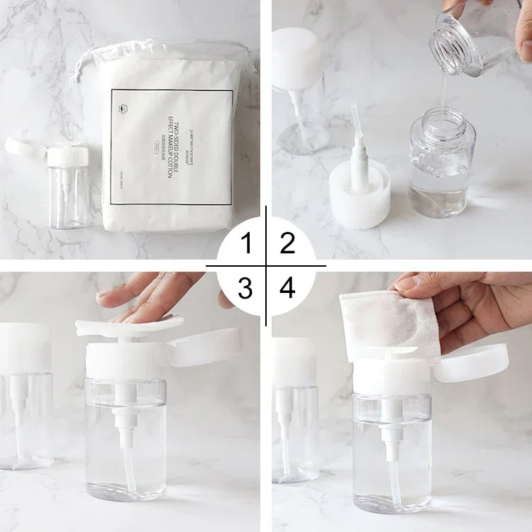 液體按壓泵分配瓶 空塑料瓶容器，200ml，200ml