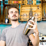 18合1雞尾酒搖酒器工具套裝附亞克力底座，容量：750ml，750ml