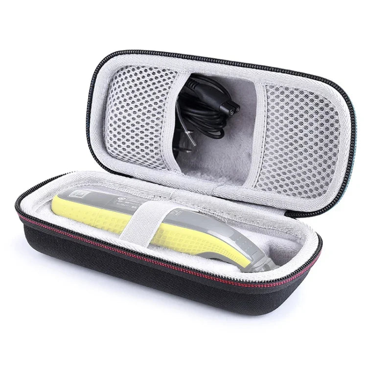 便攜EVA防震袋 剃鬚刀收納袋帶繩 適用Philips OneBlade，適用Philips OneBlade
