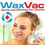 WaxVac電動溫和有效耳朵清潔器成人兒童耳朵清潔設備，耳部護理工具1個