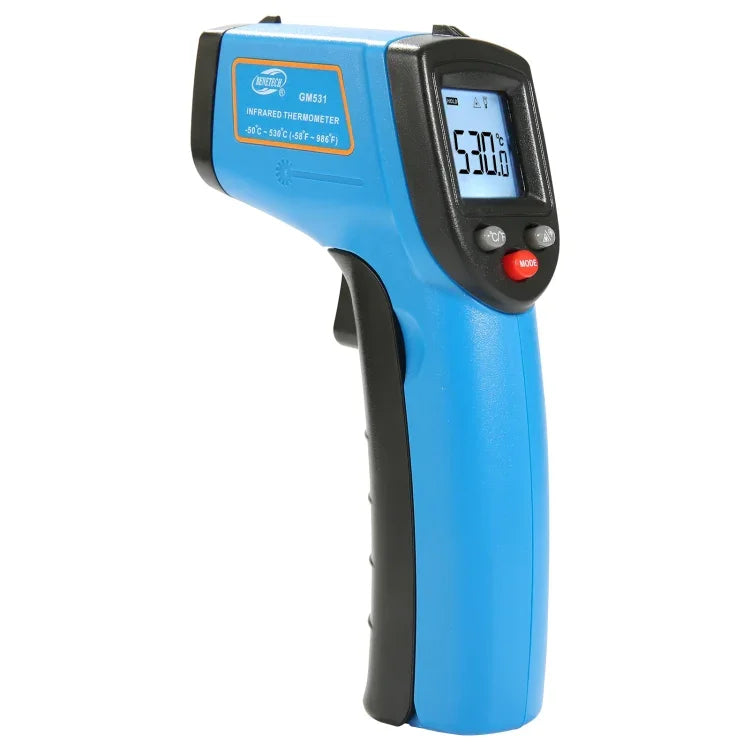 BENETECH GM531 手持式烹飪數字紅外線溫度計，測量範圍：-50~530°C，GM531