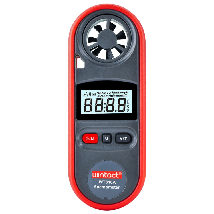 Wintact WT816A數字電子溫度計風速計，WT816A