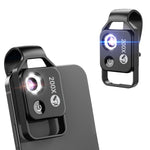 APEXEL APL-MS002BK 200X高清通用便攜式手機顯微鏡附LED燈，APL-MS002BK