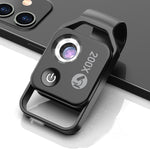 APEXEL APL-MS002BK 200X高清通用便攜式手機顯微鏡附LED燈，APL-MS002BK